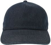 Atlantis Headwear Iraya 5-panel pet, donkere denim, katoen/polyester, one size