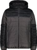 CMP Polyester Jas met Capuchon - Waterafstotend - Heren - Grijs - Maat M