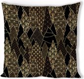 Ambiente Kussenhoes Luxury Trees zwart