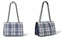 Ines Delaure Sac, sac à main, sac bandoulière, tweed, élégant, stylé, tendance