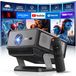 Projecteur intelligent, Full HD 1080p, 1200 lumens ANSI, mise au point automatique, 20W, Android 14