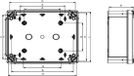 Schneider Electric NSYTBP885 PC-behuizing 89 x 89 x 54 Polycarbonaat Grijs-wit (RAL 7035) 5 stuk(s)