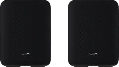 WiiM Sound LITE Twin Pack Draadloze stereoluidspreker Wit 100 W