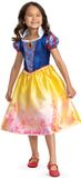 Disguise DISNEY Prinses - SNOW WHITE, Snow White jurk Verhalenboek Classic, Maat M (7-8 jaar), Meisjes