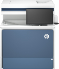 HP HP Color LaserJet Enterprise Flow MFP 5800zf-printer, Printen, kopi&#235;ren, scannen, faxen, Automatische documentinvoer; optionele high-capacity laden; Touchscreen; TerraJet-cartridge