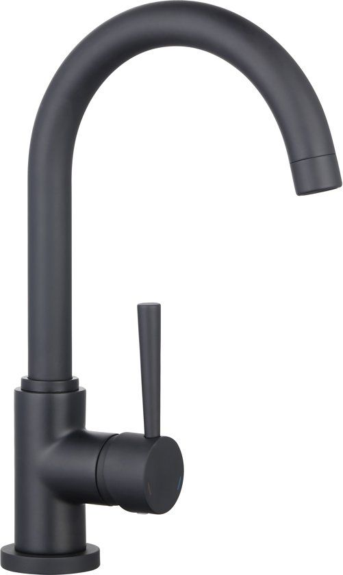 Schütte Cornwall Design Keukenkraan - Mengkraan - Zwart