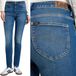 Lee SCARLETT HIGH IndigoPeak DAMES, slim fit jeans, maat W28, lengte L35