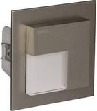 LEDIX Zamel Timo 07-221-22 LED recessed wall light 0.42 W Warm white Steel