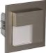 LEDIX Zamel Timo 07-221-22 LED recessed wall light 0.42 W Warm white Steel