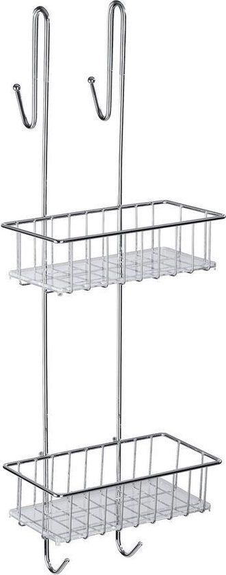 Wenko Aldo Doucherek - 24.5 x 70 x 20 cm - RVS Zilver