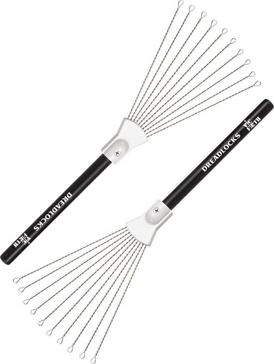 Vic Firth DLKS Dreadlocks Brushes with Wooden Handle
