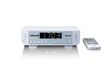 Lenco KCR-100 - Radio de cuisine avec FM, Bluetooth, écran LED et minuterie - Blanc