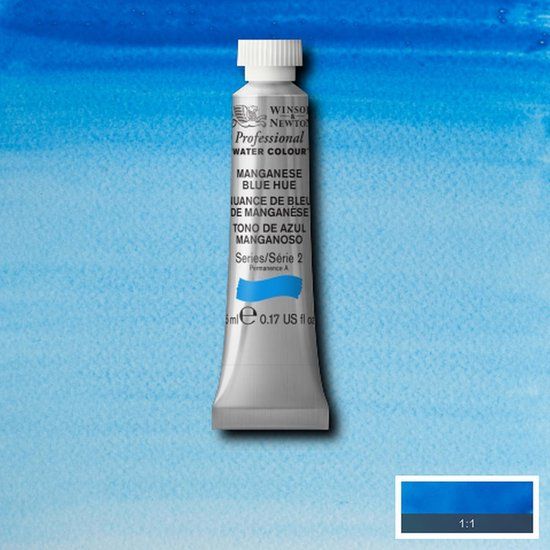 Winsor & Newton Professional Aquarelverf - Manganese Blue Hue - 5ml