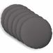 vidaXL Kussensloop - 6 stuks - HEERLEN - Lichtgrijs - Diameter 30 cm - Stof