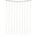 Konstsmide 4486-803 Lichtgordijn Sterren 120 LED Amber 1,35 m