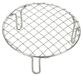 Merkloos QUARKZMAN Ronde Grillrooster 6 Inch - Roestvrijstalen Grill met Poten
