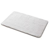 Gedy Fuzzy badmat 80 x 50 cm, wit