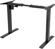 SpeaKa Professional Zit-sta-bureauframe Elektrisch in hoogte verstelbaar Hoogte: 71 tot 1.21 m (b x d) 104 cm x 60 cm Zwart