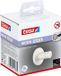 tesa handdoekhaken Moon White mat wit badkamer toilet zonder boren – 37x37x36mm