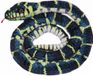 Pia Soft Toys Knuffeldier Slang - zachte pluche stof - groen - kwaliteit knuffels - 200 cm