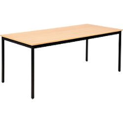 SODEMATUB FT188RECT-1111 Tafel Beuken Zwart - 2023 Model