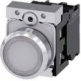 Siemens 3SU11560AB601BA0 3SU1156-0AB60-1BA0 Bouton-poussoir à rappel 1 pc(s) Piece