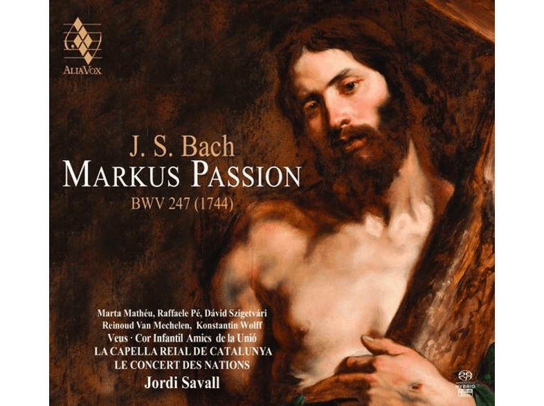 HARMONIA A Jordi Savall Capella Reial De Catal - Marjus Passion BWV 247 CD
