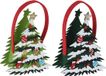 Koopman Vilten Tasje Kerstboom Multi kleuren