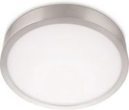 Philips myLiving Spruce LED Ceiling Light, 1 Light, Metal, Chrome, 2700K