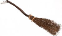Broom of the witch of 89 cm - 10x - Halloween decoration - Witch costume accessory