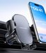 Miracase 2024 Autotelefoonhouder [sterke metalen haak] ventilatieopening voor telefoon, 360° draaibaar en bediening met één hand, voor telefoons van 4,0 inch - 7,0 inch