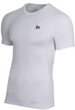 Donnay Baselayer Shortsleeve Thermo/Sportshirt Heren Wit M
