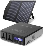 Allpowers Allpowers® Solar Power Station - Powerbank - Lithium Ion - Zonne Paneel Generator - Generator Zonne Energie - 41600mAh - 60W