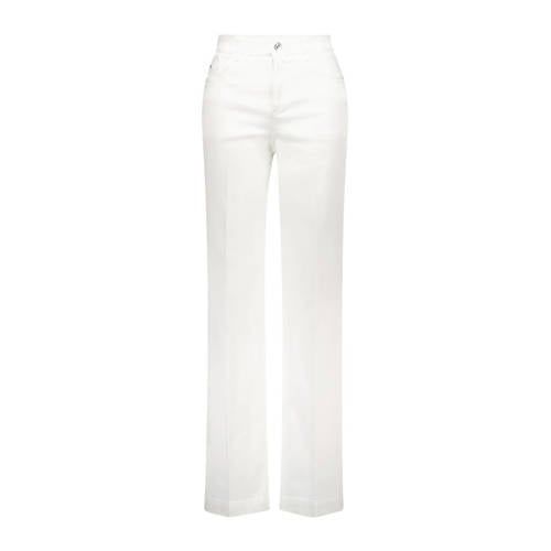 Gardeur Wide Leg Jeans Wit
