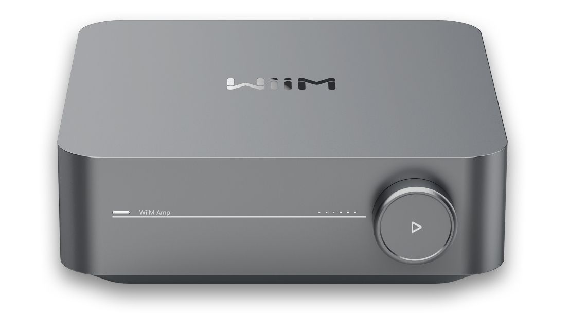 WiiM Amp - krachtige Stereo versterker - Space Grey