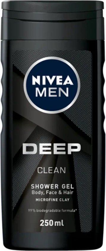 NIVEA Men Deep Clean Douchegel - 250 ml