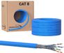 Merkloos RedStar24 Netwerkkabel CAT 8.1 Installatiekabel S/FTP 40 Gbit/s 50m LSZH