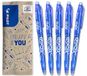 PILOT - Set van 5 FriXion Ball 05 - Blauwe Uitwisbare Pen