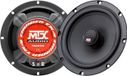 MTX TX465C haut-parleur coaxial de voiture, 2 voies, 16,5 cm, 80W RMS, membrane en cellulose, grille incluse