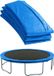 Trampoline beschermkussen Ø366 cm Blauw