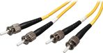 Eaton Tripp Lite N352-02M Glasvezel kabel 2 m OFNR 2x ST Yellow,Black
