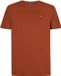 Petrol Industries T-shirt Herren Rundhals Kurzarm 100% Baumwolle Logo Orange Größe L
