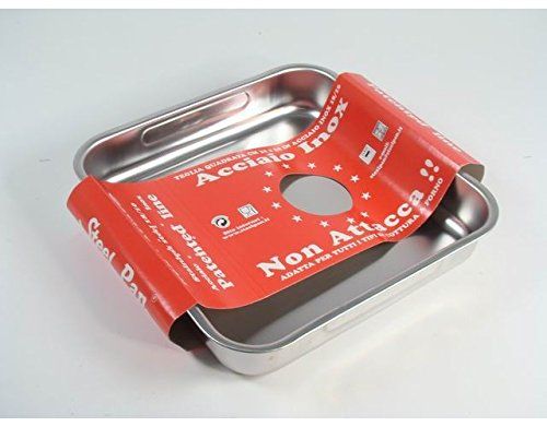 Steel pan Teglia quadra nonstick 32x32 - 8015094107773