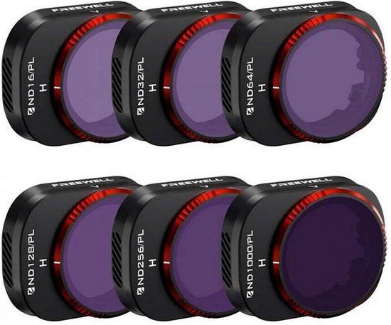 Freewell Bright Day Filter Set for DJI Mini 4 Pro - 6 Pack