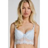 Hunkemöller Voorgevormde longline beugel bh Laila Blauw