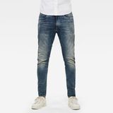 G-Star D-Staq 3D Slim Jeans Heren Katoen Elastomulti-ester Elastaan Medium Aged