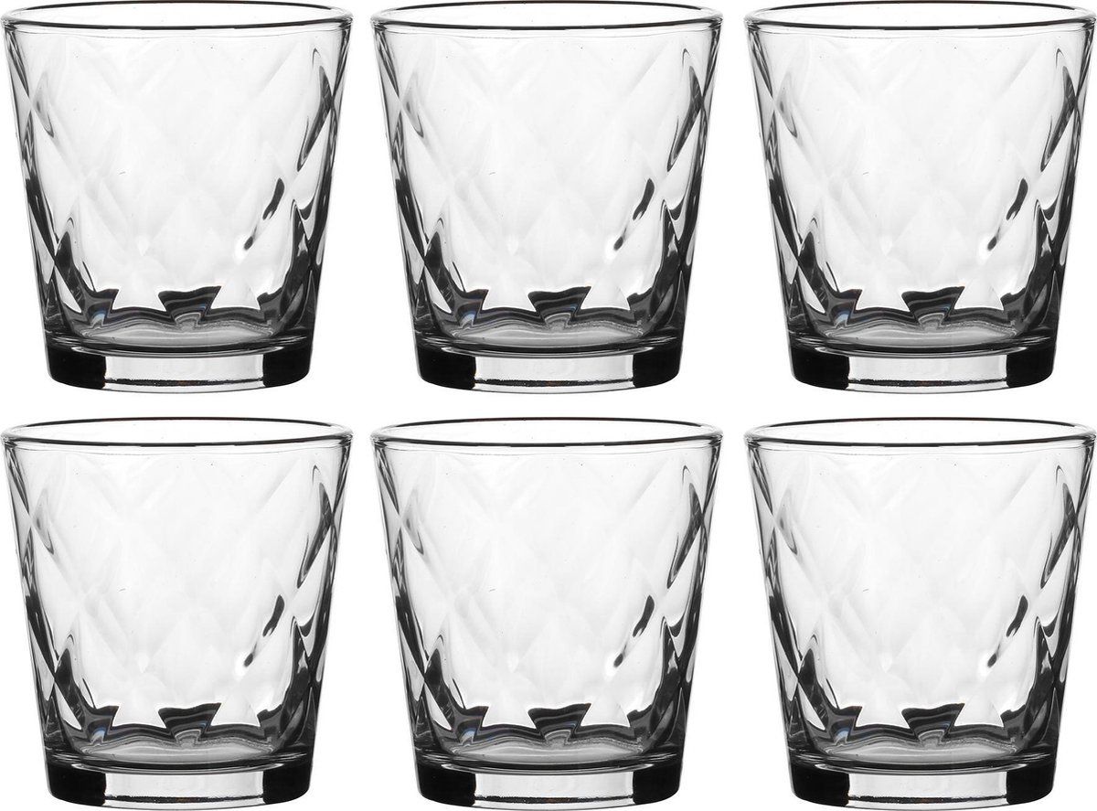 BORMIOLI ROCCO Kaleido waterglazen set 240 ml - 12 stuks
