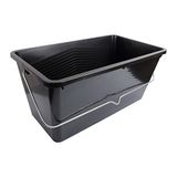 ProDec 25 liter extra grote plastic verfspuitemmer 100% gerecycled plastic met metalen draaggreep voor alle soorten verf en pasta, geschikt voor tot 15 inch verfrollers