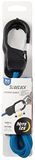 Nite Ize BSL36-03-R3 SlideLock-koord, premium bungee-tie-down met glijbaan stalen karabijnhaak, 36 inch, blauw, 36 inch
