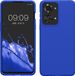 kwmobile telefoonhoesje geschikt voor OnePlus Nord 2T 5G - Hoesje met siliconen coating - Smartphone case in Baltisch blauw
